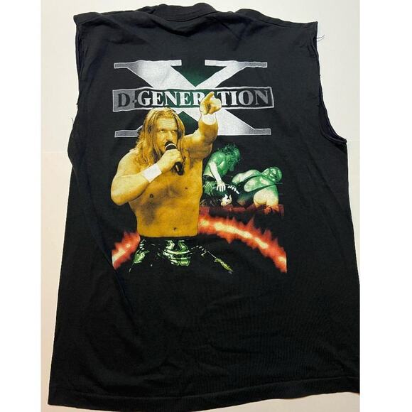 Rare late 90s D-Generation X WWF Large Distressed Vintage - Picture 2 of 2